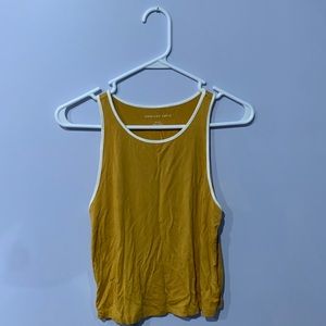AEO, mustard yellow tank top, Medium